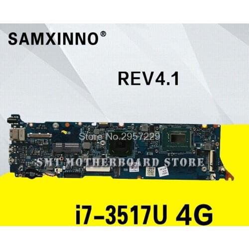 UX31A Motherboard i7-3517U-4GB-REV:2.0 For Asus UX31A UX31A2 laptop Motherboard UX31A Mainboard UX31A Motherboard test 100% ok