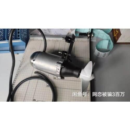 1000 W12V24V wasserdichte motor, 18 cm alle - aluminium propeller, hohe geschwindigkeit, mehr langlebig