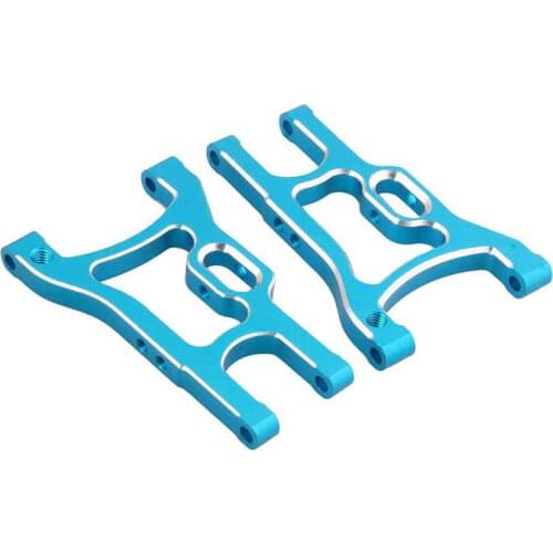 2pcs/Lot HSP Upgrade Parts 102021 Alum rear Lower Sus Arm Purple HSP 02007 Spare Parts 1/10 Scale Models R/C Model Car CNC