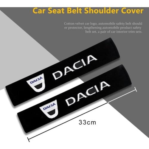 33CM Cotton Car-Styling Case For Dacia Duster Logan Sandero Lodgy Pads Accessories Car-Styling