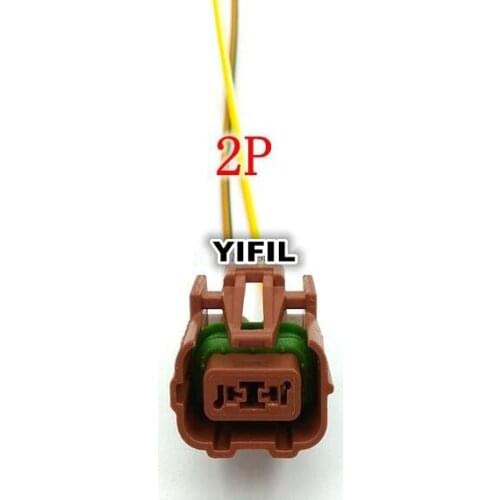 5pcs/lot 2 Pin/Way Fog Lamp Light Plug Connector With Wire Pigtail For Dodge