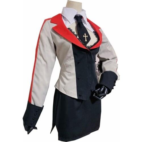Custom size Prinz Eugen Azur Lane Game Cosplays Fan art nurse Prinz Eugen Cosplay Costume 11