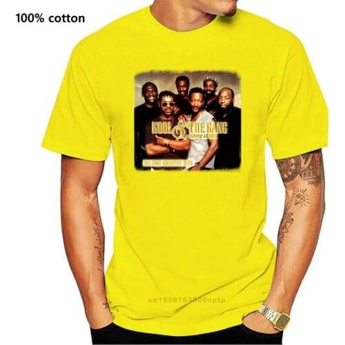 Kool &amp The Gang Men T-Shirt Black Clothing 1-A-412