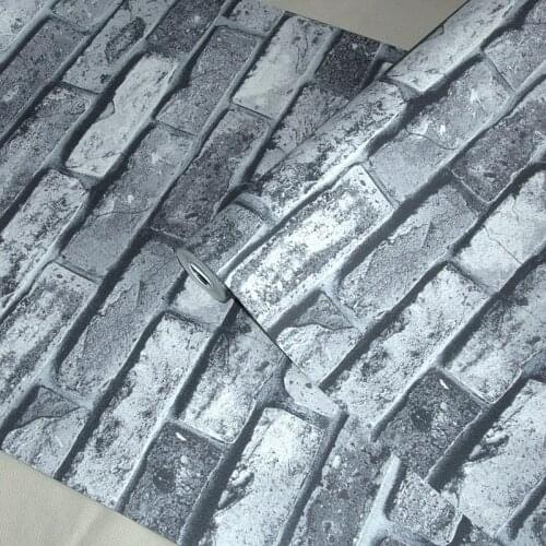 Papel de parede brick pattern brick waterproof Chinese fashion retro wallpaper background wallpaper aisle corridor hotel balcony