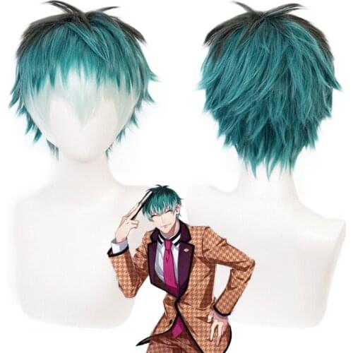 Division Rap Battle Hypnosis MIC Sasara Nurude Short Wig Cosplay Costume DRB Heat Resistant Synthetic Hair Men Women Party Wigs