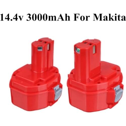 PA14 14.4V 3000mAh Ni-CD Power Tools Rechargeable Battery for Makita 1420 1422 1433 1434 1435 4033D 6281D 6280D 6337D 8281D