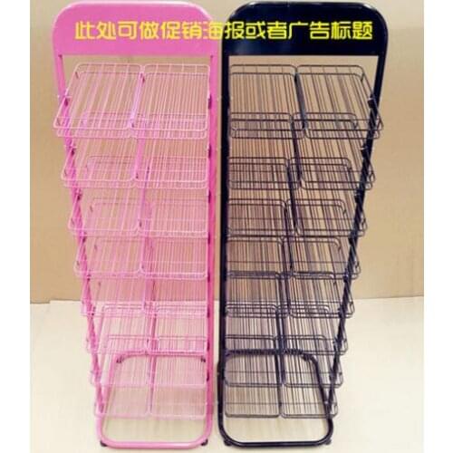 Wrought iron nail polish shelf. Nail shop shelves. Receive a tear open outfit