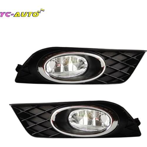 Car Front Bumper Fog Light Fog Lamp No bulbs For Honda CIVIC 2012 2013 33950-TR0-H11 33900-TR0-H11 Foglight Foglamp With Cover