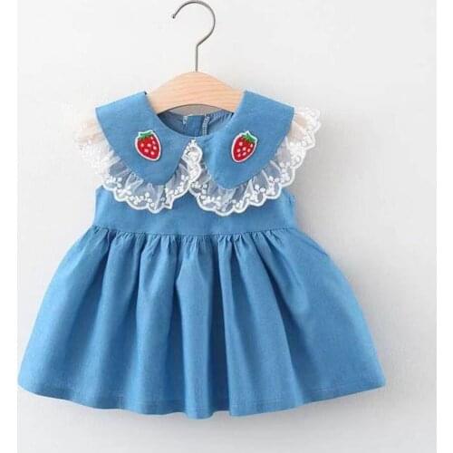 Джинсовые платья для малышек TMMY JHZH China At AliExpress