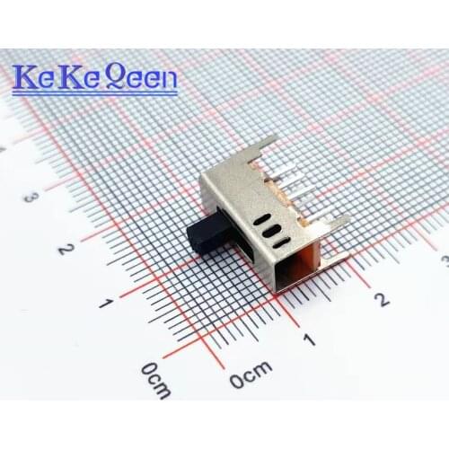 100PCS SS23D03 8 Pin 3 Position 2P3T DP3T PCB Mount Mini Vertical Slide Switch SS23D03VG3 SS23D03VG4 SS23D03VG5 SS23D03VG6