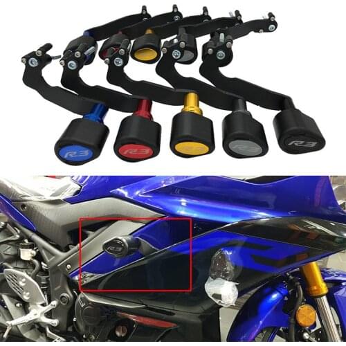 Motorcycle YZF-R3 Frame Falling Crash Slider Protectors Sliders Protector For YAMAHA YZF-R3 YZF R3 YZF R 3 2019 2020 Accessories