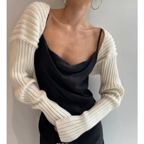 NEW Fashion Women Outer Shawl Loose Bat Sleeves European And American Knitted Cardigan Top Sweater Girl Female A359