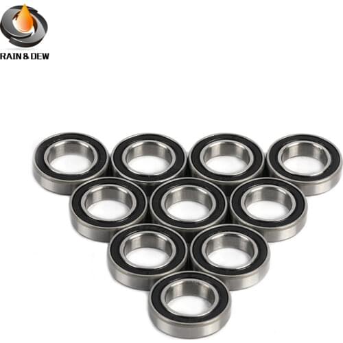 2Pcs 6801 2RS CB Hybrid ceramic ball bearing 12*21*5mm Si3N4 Ceramic Ball Bearing 6801 6801RS 6801 2RS