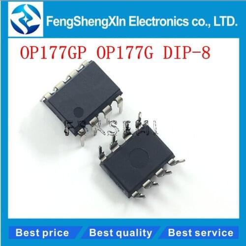 10pcs/lot OP177 OP177G OP177GPZ DIP-8 OP177GP Ultraprecision Operational Amplifier IC