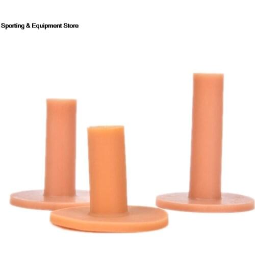 3pcs/set(43mm+54mm+70mm) Rubber Driving Range Golf Tees Holder Tee Home Training Practice Mat