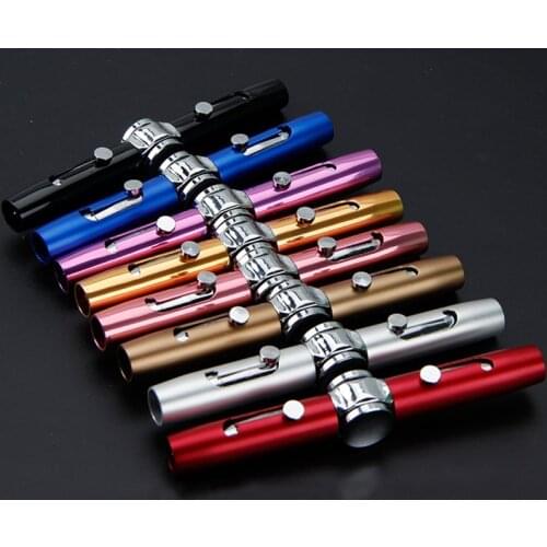 3 in 1 Multi-Functional Hand Gyroscope Stylus Pen Capacitive Pen Stress Relief Metal Ballpoint Pens GDeals