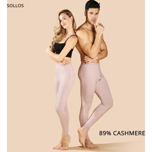 89% Cashmere thermal pants inner wear thermo winter clothes women underwear set clothing long johns for men womens dessous sexy