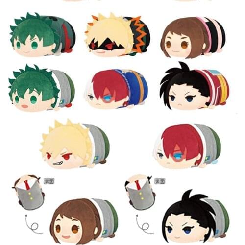 My Hero Academia 20cm Big Mochi Mascot Plush Doll Toys Midoriya Izuku Deku Todoroki Shoto Bakugou Katsuki Momo Cotton Pillow Toy