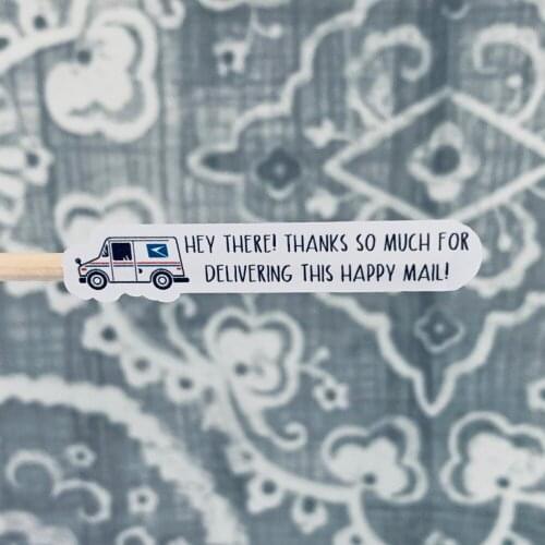 Canada Post stickers, Happy mail stickers // thank you stickers, Small Business Stickers ,Personalize Social Media Stickers