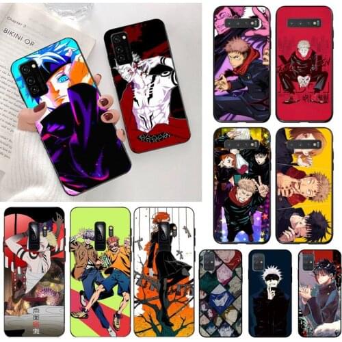 Jujutsu Kaisen Gojo Satoru Phone Case for Samsung S20 plus Ultra S6 S7 edge S8 S9 plus S10 5G lite 2020