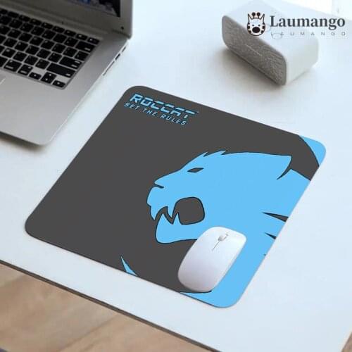 Roccat Mouse Pads Gaming Pc Office Carpet Diy Gamer Accessories Mat Anime Mousepad Rug For Cabinet Cheap Laptop Desk Plate Mats