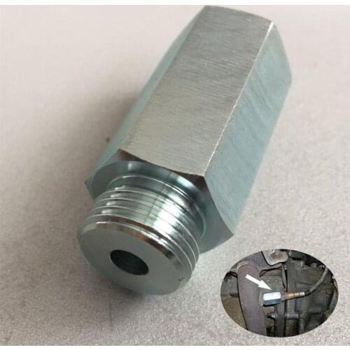 1PCS M18x1.5 Lambda O2 Oxygen Sensor Extender Spacer Joints Converter Stainless Steel New Brand