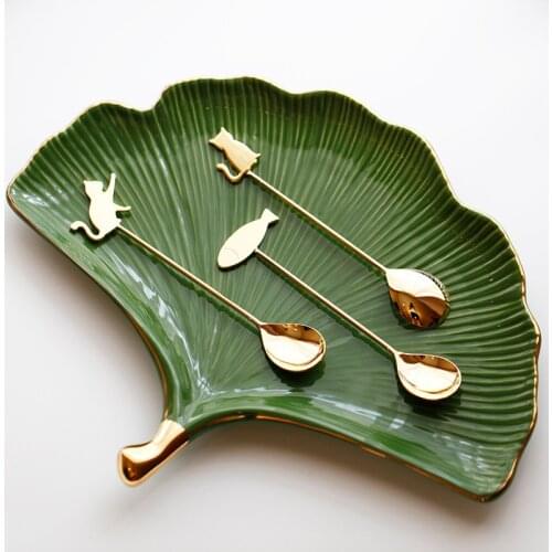 Multi Nordic Creative Multi-Function Ceramics Storage Tray Kitchen Supplies Home Kitchen Fruit Dessert Tray Organizer Decorative