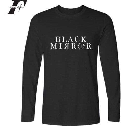 LUCKYFRIDAYF Black Mirror fashion t-shirts hip hop style women/men t shirts casual tee shirt long sleeve t-shirt sweatshirt tops