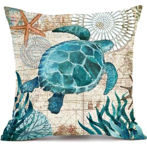 Pillow Cover Home Decor Pillow Cases Sea Life Pillow Cases Home Decor Throw Pillow Marine Life