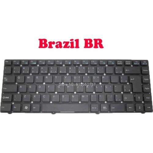 Laptop BR US Keyboard For Lanix Neuron N Neuron A IPP7 IPP8 Brazil BR United States US NO Frame