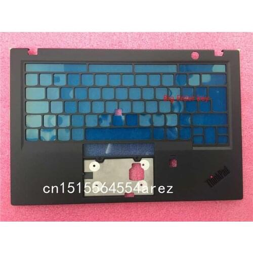 New and Original Lenovo ThinkPad X1 Carbon 6 Gen 6th 20KH 20KG 2018 Palmrest Keyboard Bezel Upper Case W/FP AM16R000800