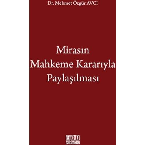 Heritage Court order Be Shared. Mehmet Free Hunter. On Two Sheet Yayıncılık