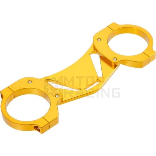 Front Fork Stabilizer Brace Silver For Honda CB400SF NC31 1992-1998 Fork Brace 1993 1994 1995 1996 1997