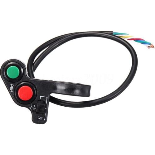 Motorcycle Horn Turn Signal Light Switch For 7/8'' Handlebar Dirt Bike Scooter ATV ON/OFF