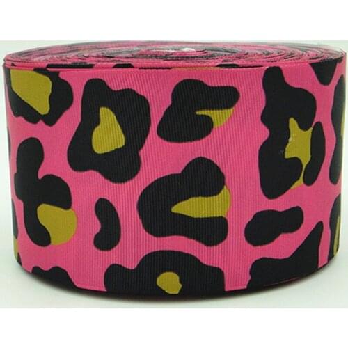 Q&N ribbon 3inch 75mm raised grain 04 printed grosgrain ribbon webbing 50yards/roll for headband free shipping