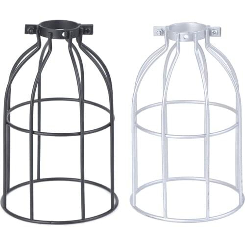 1pc Birdcage Metal Guard Pendant Light Bulb Cage Ceiling Hanging Lampshade Cage
