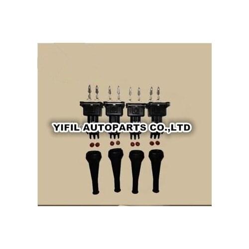 10pcs/lot 282189-1 EV1 Junior Power Timer JPT Jetronic Kits Fuel Injector plug connector