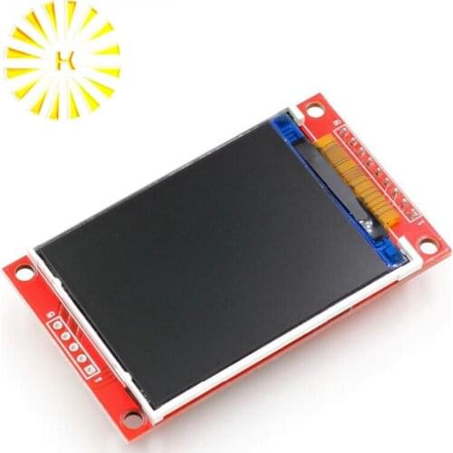 2.2 Inch 240*320 Dots SPI TFT LCD Serial Port Module Display ILI9341 5V / 3.3V 2.2'' 240x320 for Arduino Diy Connector