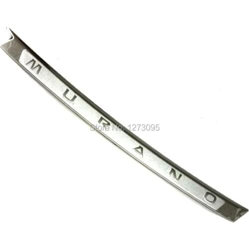 For Nissan Murano Z52 Accessories 2021 2020-2015 Car Emblems ABS Chrome Front Engine Hood Trim Top Grille Hood Lid Cover Sticker