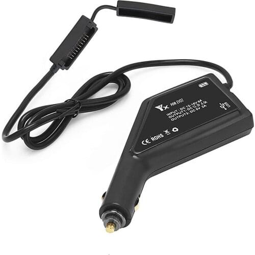 YX Car Charger Fast Charging for EVO 2 Battery USB Remote Control Accessories
