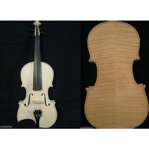 Strad style SONG Brand white unfinishe violin 4/4,sweet tone #7042
