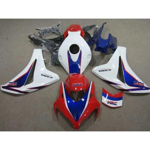 Dor-White blue red INJECTION MOLD ABS Fairing For CBR1000RR 2008 2009 2011 CBR1000 CBR1000 RR 08 09 10 00 11