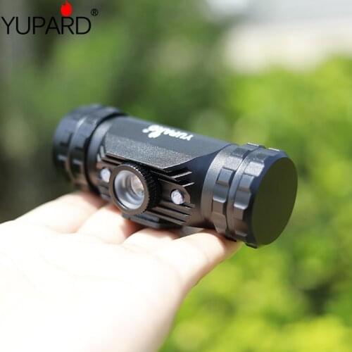 Mini multi-function XPE LED headlight USB rechargeable fishing light Camping light night riding light+18650 battery