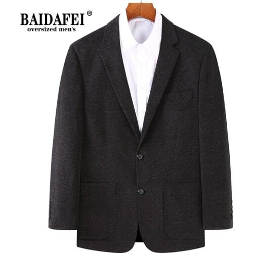 Oversized 8XL 7XL 6XL Mens Blazers 2021 New Autumn Arrivals Brand Blazer Men Top Quality Loose Casual Business Suits