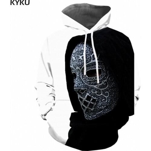 3d Hoodies Skull Hoodie Men Punk Rock Hooded Casual Funny 3d Printed Harajuku Hoody Anime Mens Clothing Funny Pullover Pocket