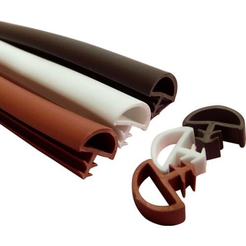 Sealing Strip for Doors and Windows Sealing and Dustproof Silicone Strip for Windows Seals Sound Insulation Weatherstrip Rubber