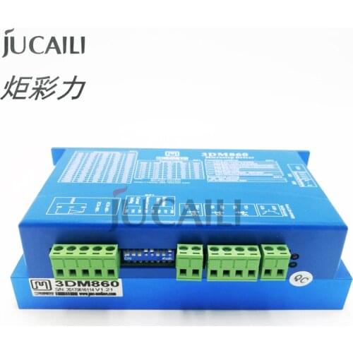 Jucaili printer 3 Phase Stepper Motor Driver 3DM860 Input Voltage 24~80VAC 30~100VDC 7.5A Match 86 Serial Stepper Motor