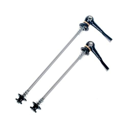 1Pair 48g Titanium axle CNC bicycle Quick Release Road Mountain Bike Cycling Wheel Hub Skewers Set quick-release skewer lever