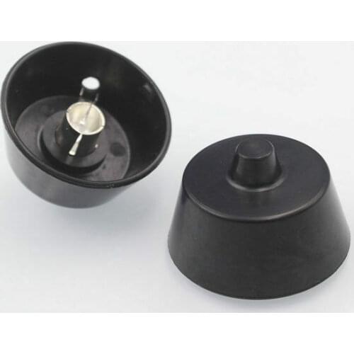 2pcs 807 WE310A WE310B 6146B Tube Cap Amp Vacuum Tube Grid Plate Big Black Cap