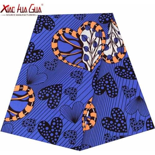 2020 Fabric African polyester printed floret coat African floor coat wax high quality 6 yards /lot African fabric garment FP6340
